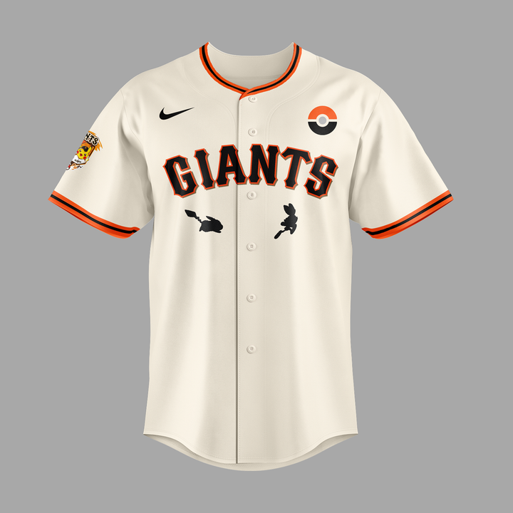 Special New Edition San Francisco Giants x Pokemon Jersey 2026