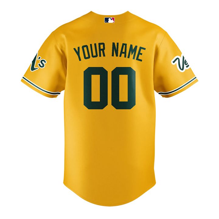 Men's Athletics Nike Gold Sacramento Custom Jersey