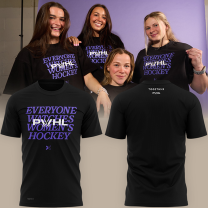 Limited Edition Women's Hockey Togethxr x PWHL T-Shirt