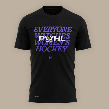 01.Limited Edition Women's Hockey Togethxr x PWHL T-Shirt