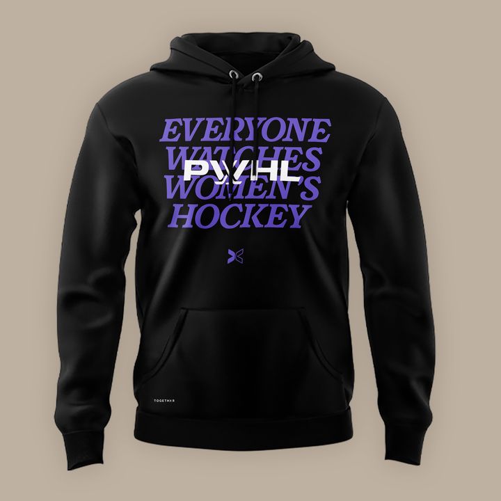 01.Limited Edition Women's Hockey Togethxr x PWHL Hoodie