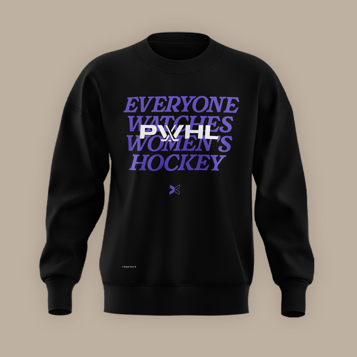 01.Limited Edition Women's Hockey Togethxr x PWHL SWEATSHIRT