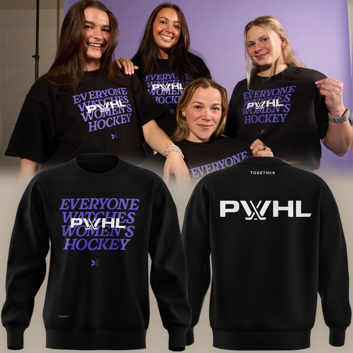 01.Limited Edition Women's Hockey Togethxr x PWHL SWEATSHIRT