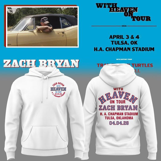 Exclusive Version Zach Bryan H. A. Chapman Stadium Hoodie 2026