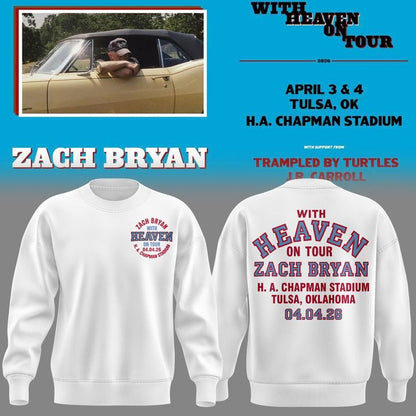 Exclusive Version Zach Bryan H. A. Chapman Stadium Sweat 2026