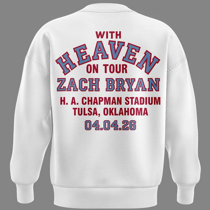 Exclusive Version Zach Bryan H. A. Chapman Stadium Sweat 2026