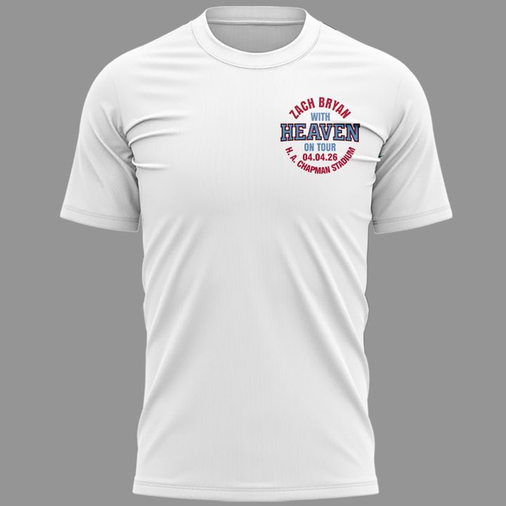 Exclusive Version Zach Bryan H. A. Chapman Stadium Tshirt 2026