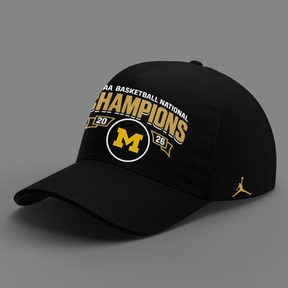 Michigan Wolverines 2026 Men's Basketball National Champions T-Shirt