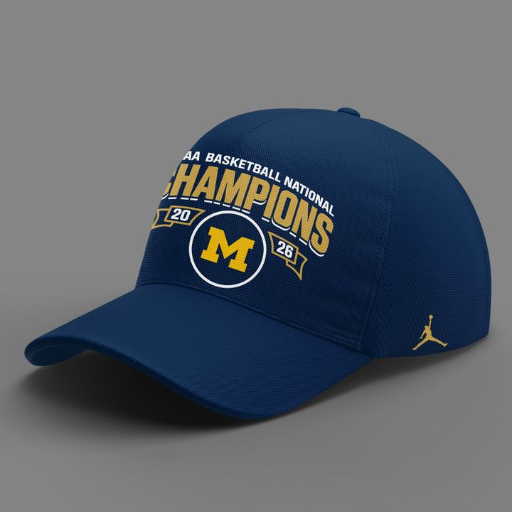 Michigan Wolverines 2026 Men's Basketball National Champions T-Shirt