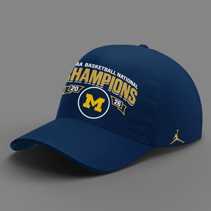 Michigan Wolverines 2026 Men's Basketball National Champions T-Shirt