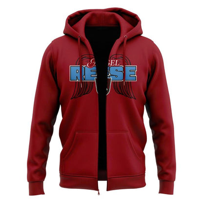 Atlanta Dream Angel Reese Dream Red Zip Hoodie - Limited Edition