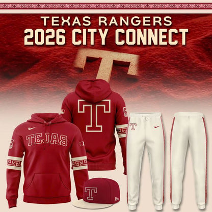Texas Rangers 2026 City Connect Hoodie