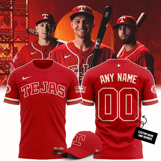 Special New 2026 Texas Rangers City Connect Tshirt