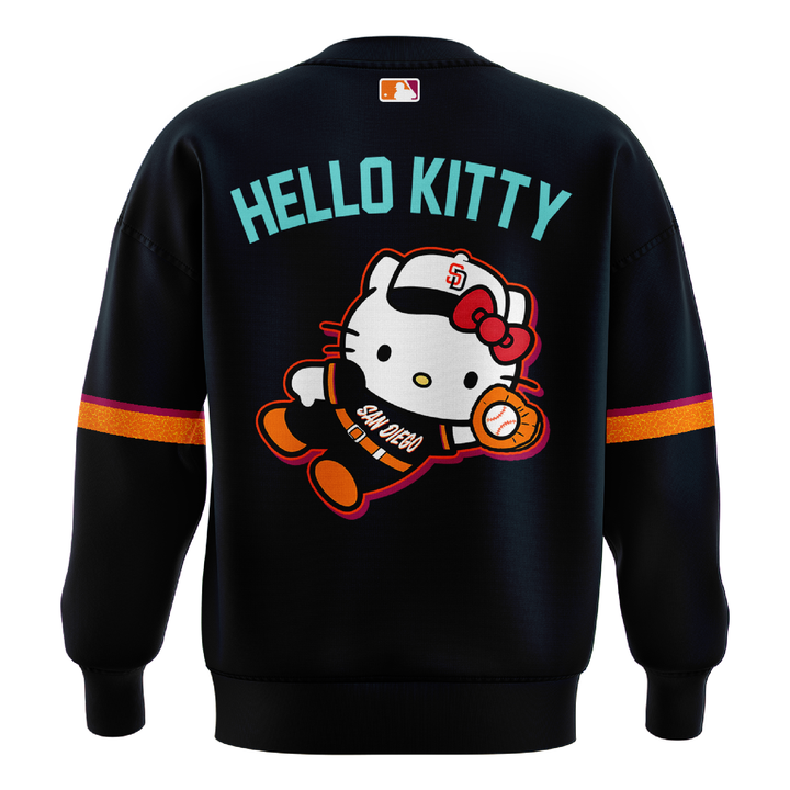 Special Edition San Diego Padres New City Connect x Hello Kitty Sweatshirt