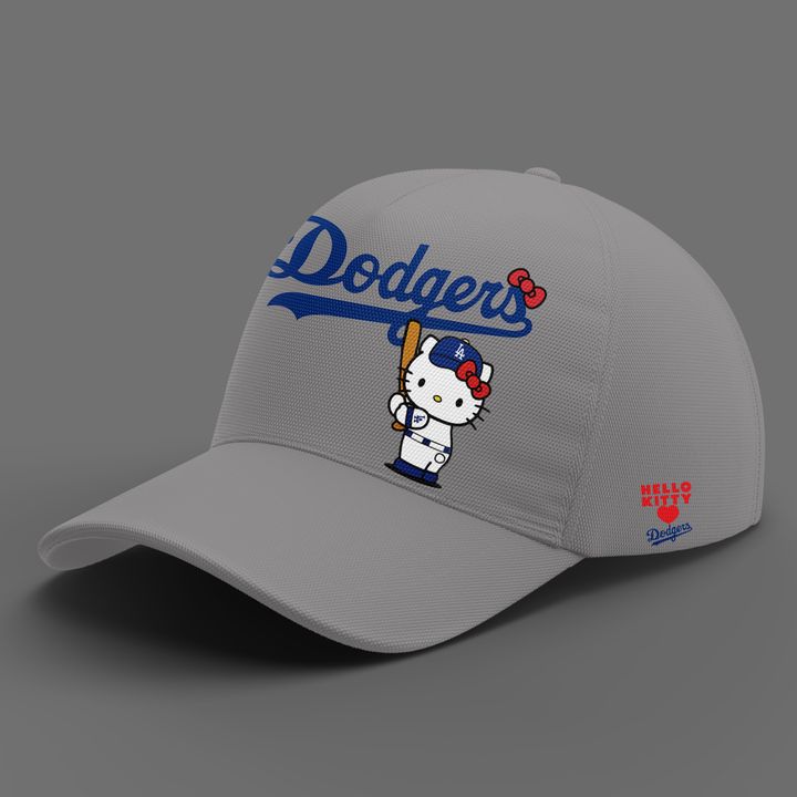 Exclusive Sweatshirt Los Angeles Dodgers x Hello Kitty for fans!