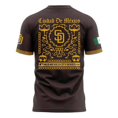 San Diego Padres MLB Mexico City Series 2026 Limited Premium T-shirt