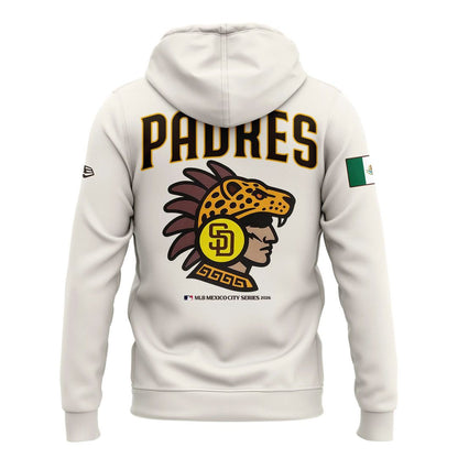 San Diego Padres MLB Mexico City Series 2026 Limited Premium Hoodie