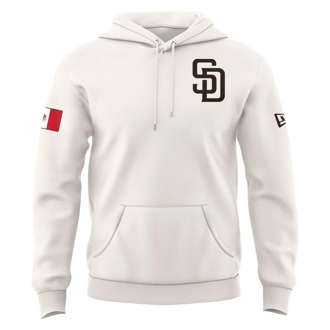 San Diego Padres MLB Mexico City Series 2026 Limited Premium Hoodie