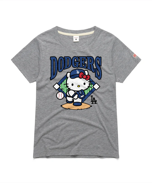 Exclusive Hello Kitty x Los Angeles Dodgers First Pitch Tee