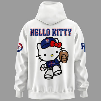 Limited Edition Texas Rangers x Hello Kitty Night Hoodie 2026