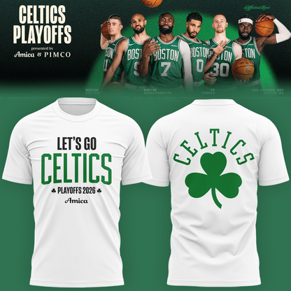 Let's Go CELTICS Playoffs 2026 Tshirt