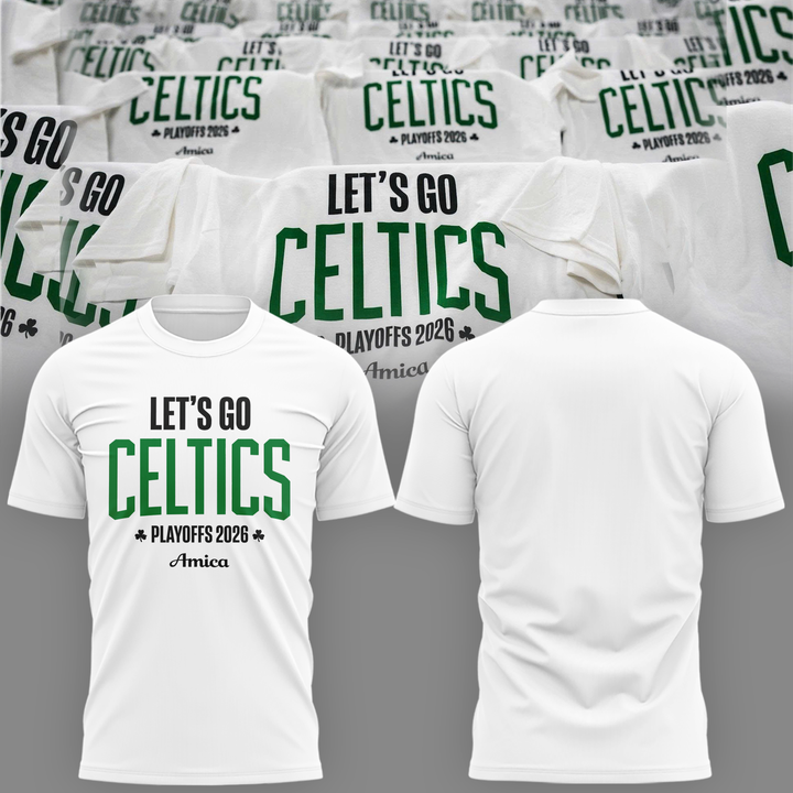 02.Let's Go CELTICS Playoffs 2026 Tshirt