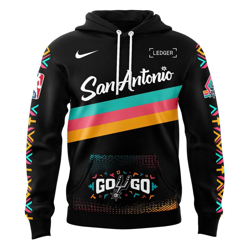 San Antonio Spurs Stadium 2026 Playoff "Go Go" Hoodie