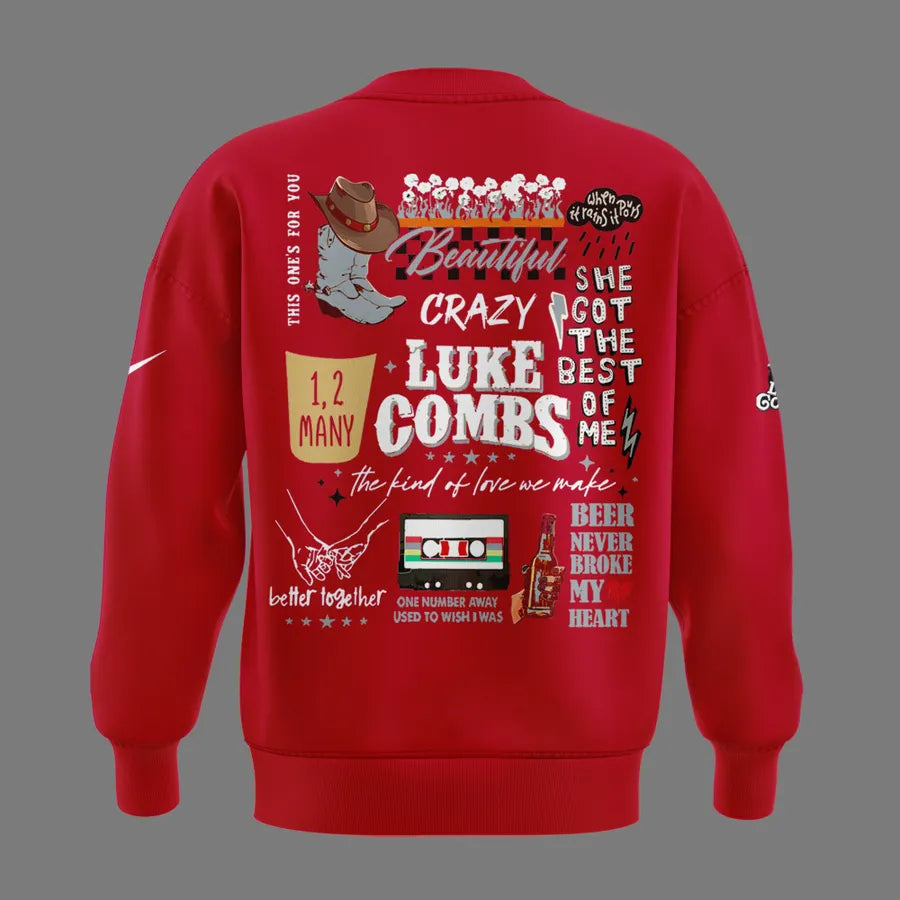 Limited Edition Luke Combs x Ohio State Stadium Sweatshirt