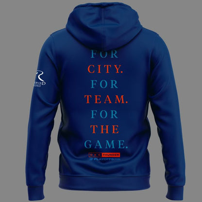 Exclusive Version 2026 Playoffs Oklahoma City Thunder Hoodie “GET LOUD OKLAHOMA CITY” for fans