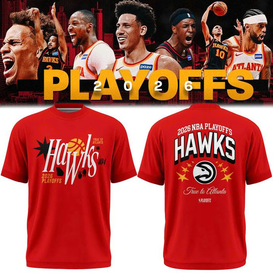 2026 Playoffs Atlanta Hawks T-Shirt