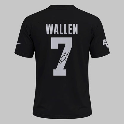 2026 Exclusive Version Signed Jersey Morgan Wallen x Las Vegas Raiders for fans
