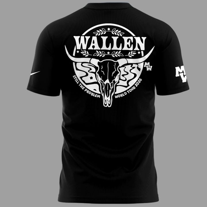 Limited Edition T-Shirt White Morgan Wallen x Las Vegas Raiders