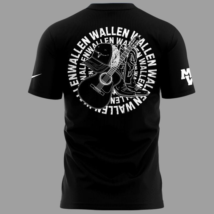 Limited Edition T-Shirt White Morgan Wallen x Las Vegas Raiders