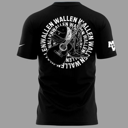 Limited Edition T-Shirt White Morgan Wallen x Las Vegas Raiders