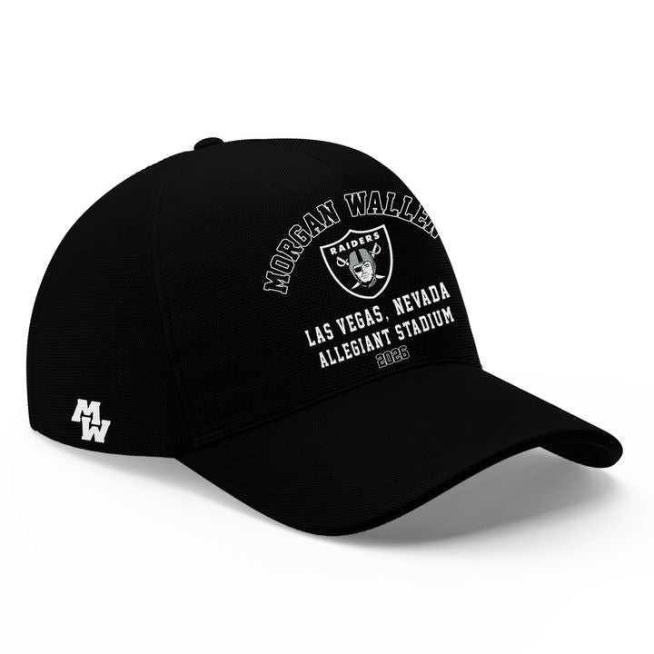 Limited Edition T-Shirt White Morgan Wallen x Las Vegas Raiders