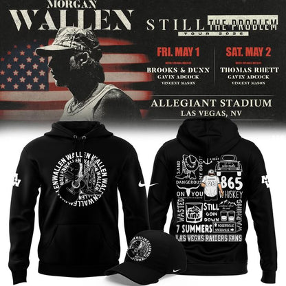 Limited Edition Hoodie Morgan Wallen x Las Vegas Raiders for fans