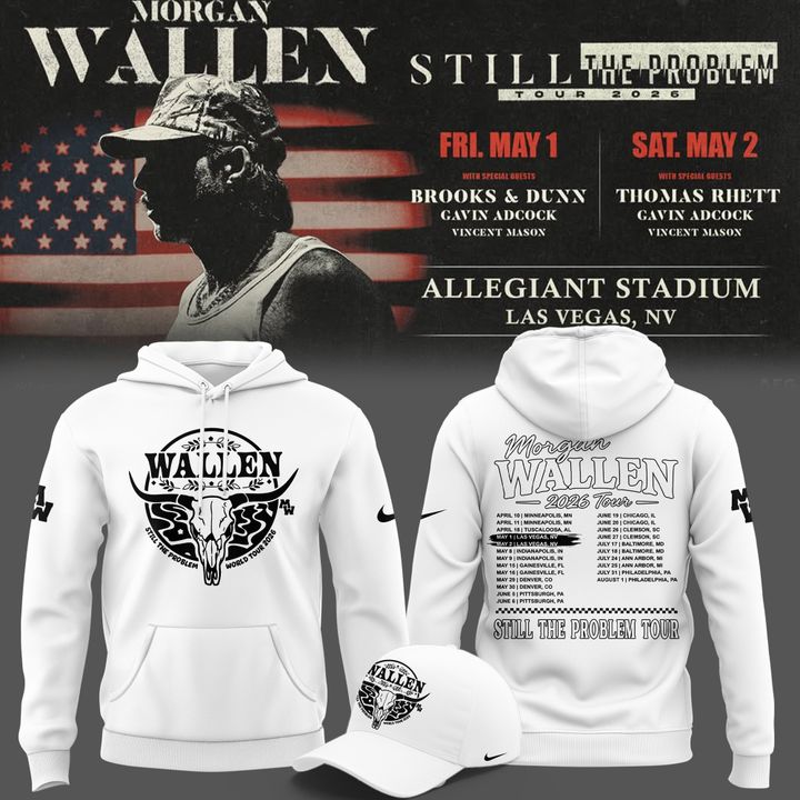 Limited Edition Hoodie Morgan Wallen x Las Vegas Raiders for fans