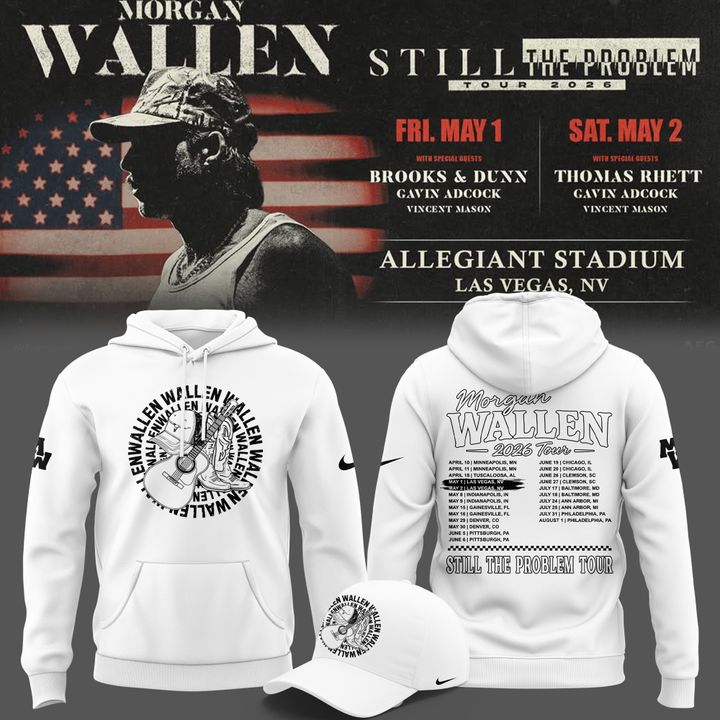 Limited Edition Hoodie Morgan Wallen x Las Vegas Raiders for fans