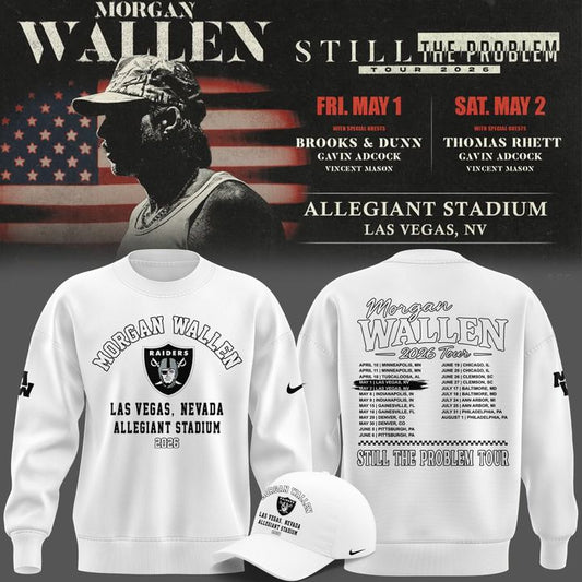 Limited edition Sweatshirt Morgan Wallen x Las Vegas Raiders for fans