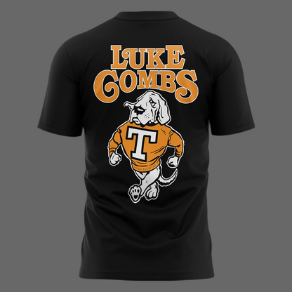New Edition Tennessee x Luke Combs My Kinda Saturday Nigh Black Tshirt 2026