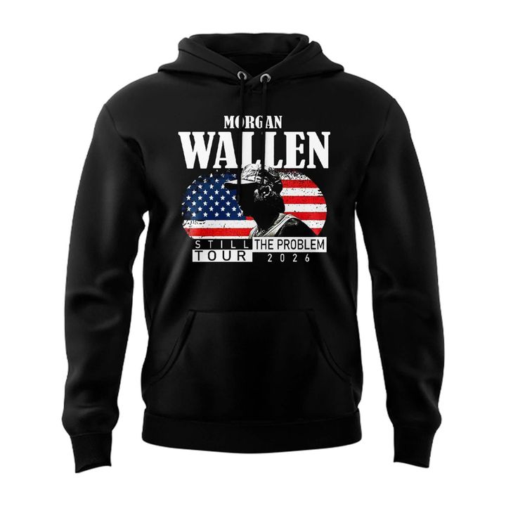 Indianapolis Colts x Morgan Wallen "Still The Problem Tour" 2026 BLue Hoodie