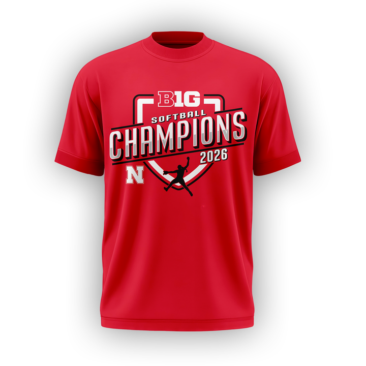 Nebraska Huskers Softball Tournament Champions shirt