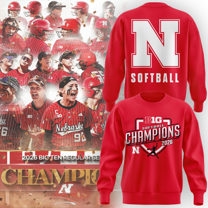 Nebraska Huskers Softball Tournament Champions shirt