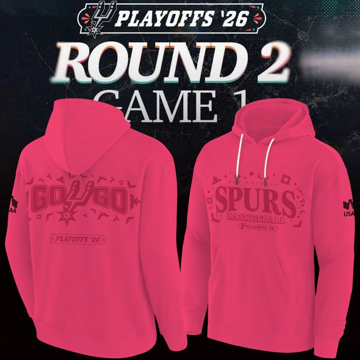 San Antonio Spurs Playoff Hoodie (Round 2)