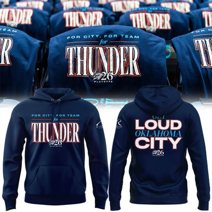 2026 Game 2 Oklahoma City Thunder Playoffs Hoodie