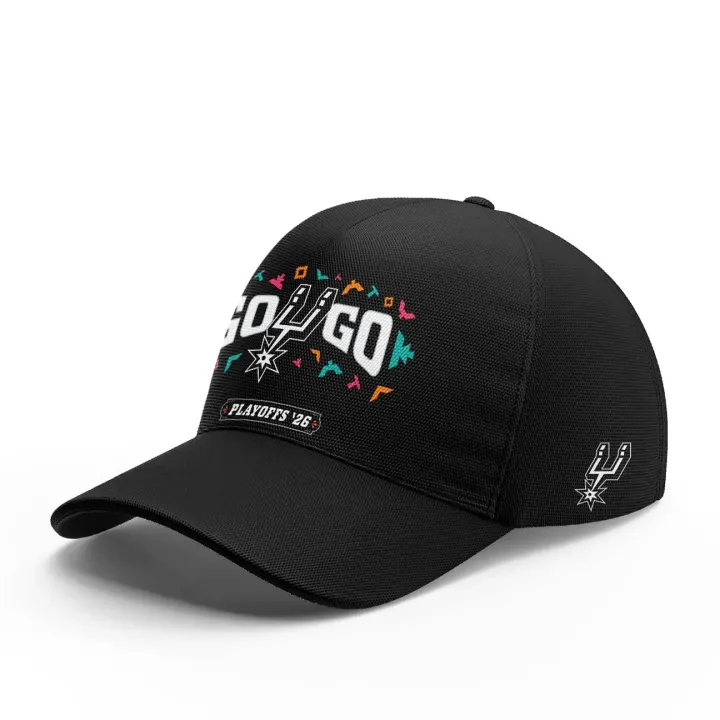 01.San Antonio Spurs 2026  Playoffs T-Shirt - Round 2 Game2