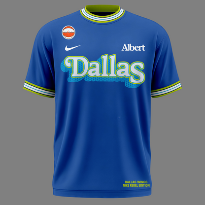 Limited Edition Dallas Wings Nike Rebel Edition Tshirt