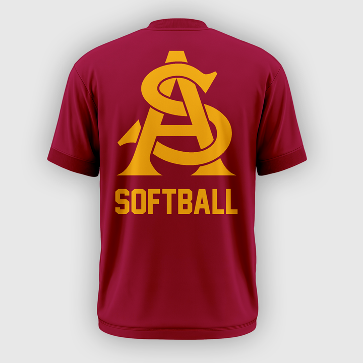 02.Arizona State Sun Devils 2026 Softball Tournament Champions T-shirt