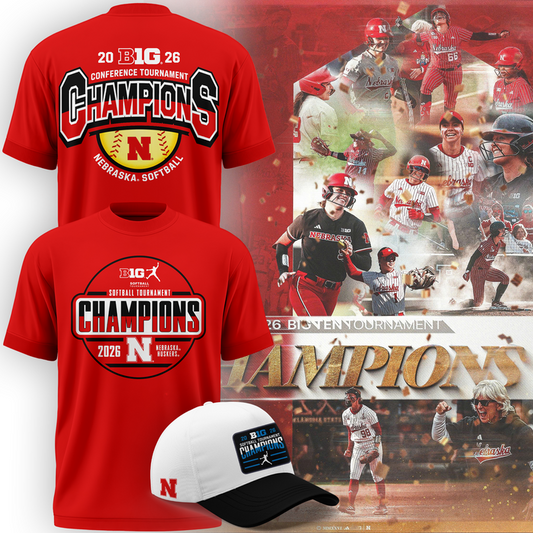 Nebraska Huskers Softball Tournament Champions shirt