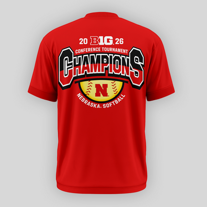 Nebraska Huskers Softball Tournament Champions shirt